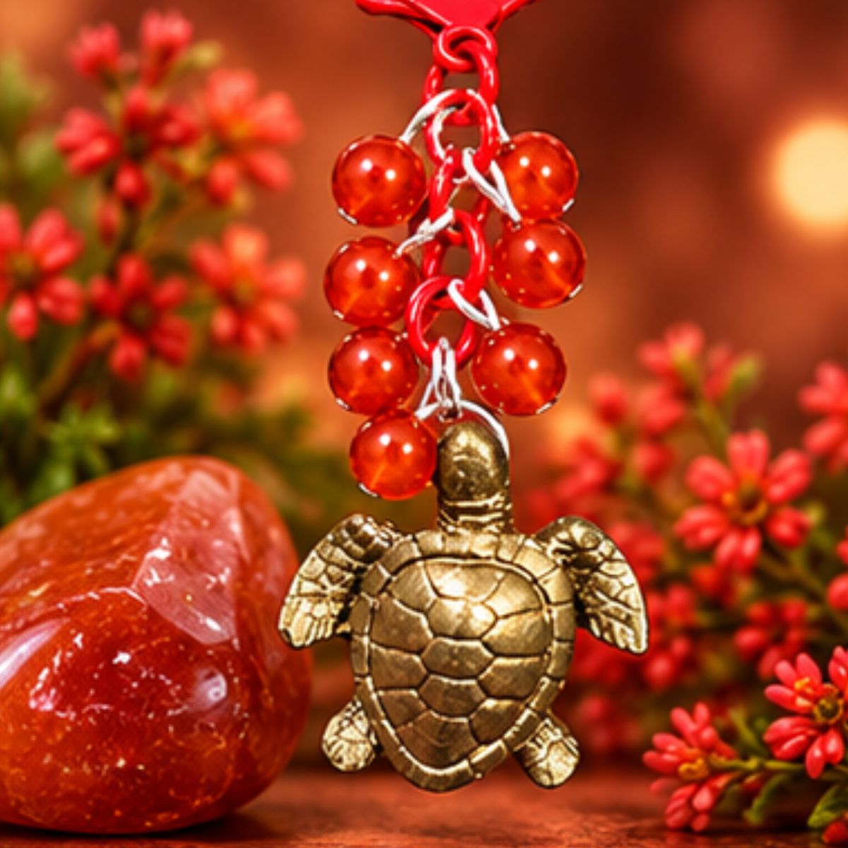 Turtle Crystal Charms