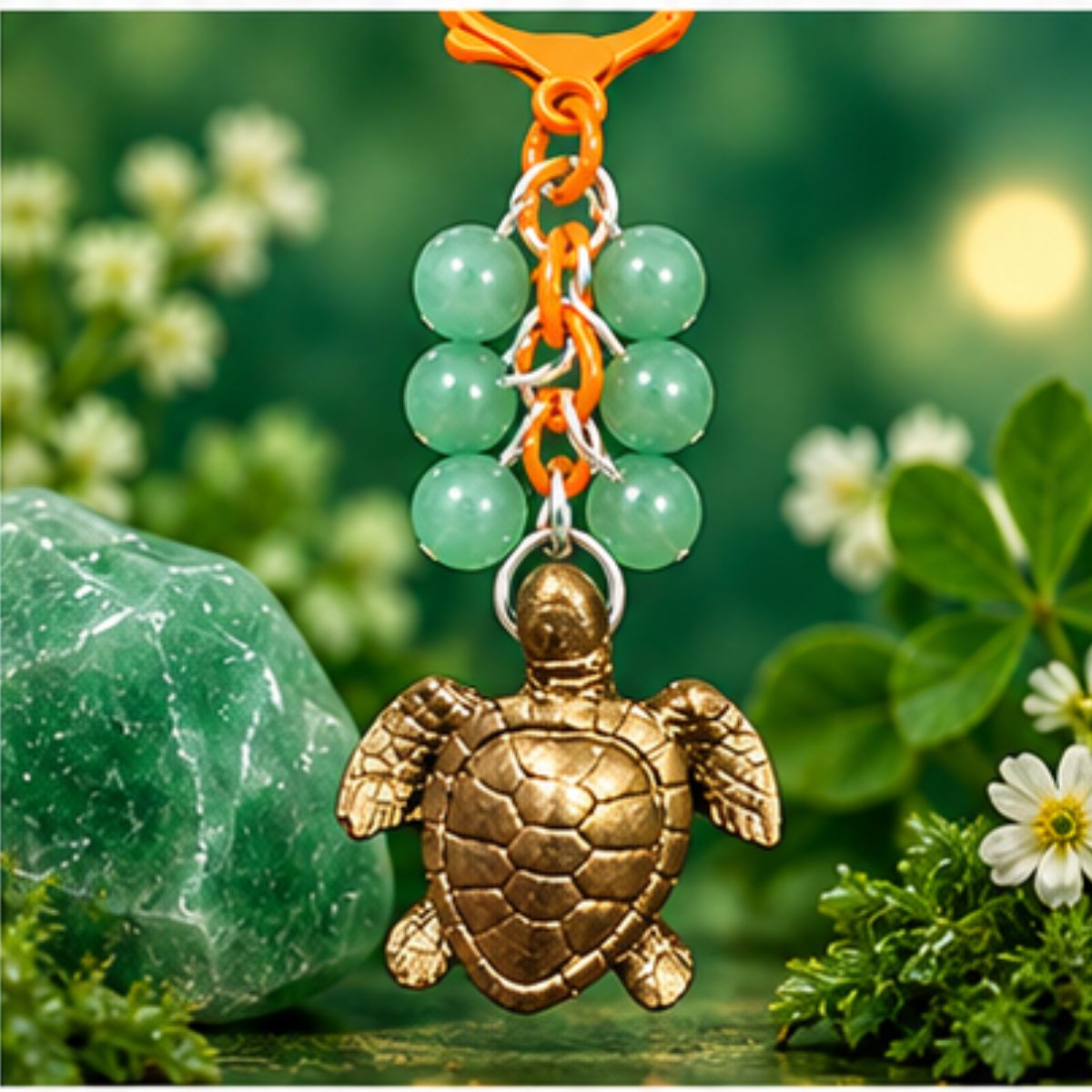 Turtle Crystal Charms