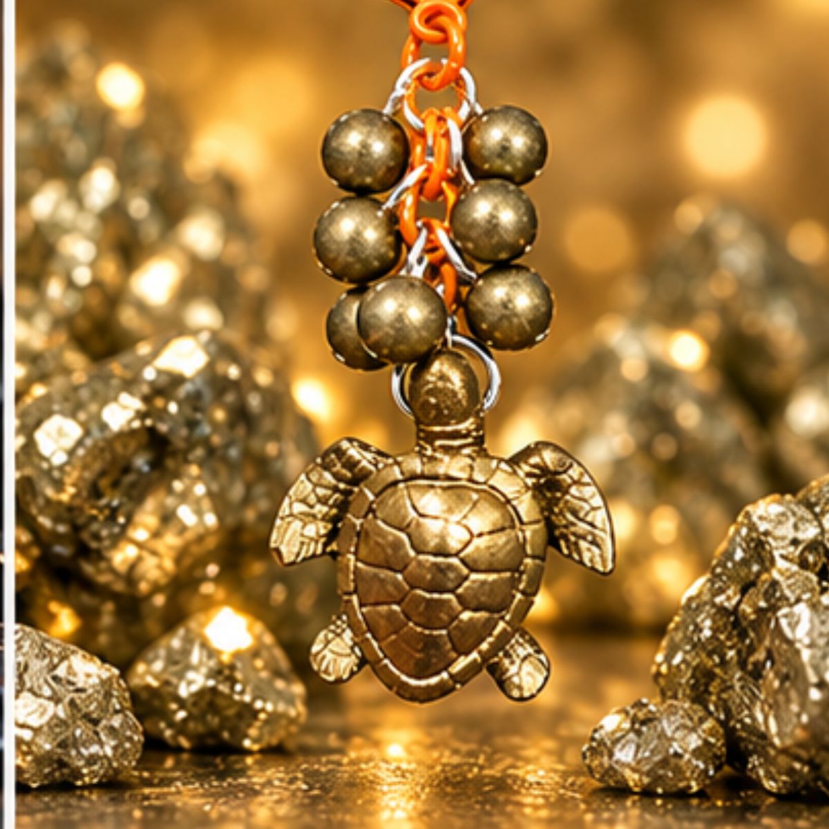 Turtle Crystal Charms