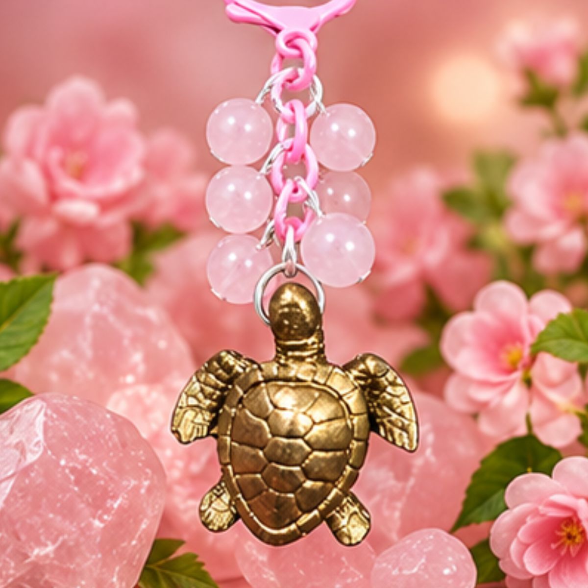 Turtle Crystal Charms